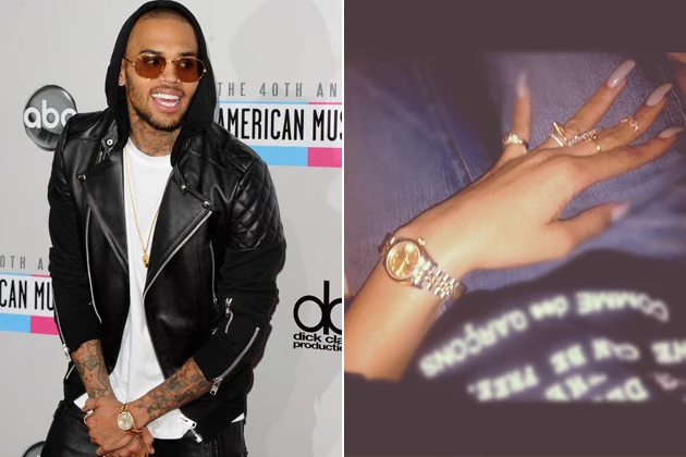 Chris Brown Rihanna Rolex Watch