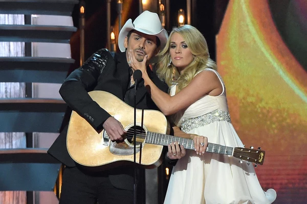 Brad Paisley Recalls Learning the Sex of Carrie Underwood's Baby … and Telling Everyone