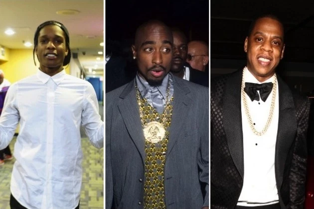 A$AP Rocky, Tupac & Jay-Z