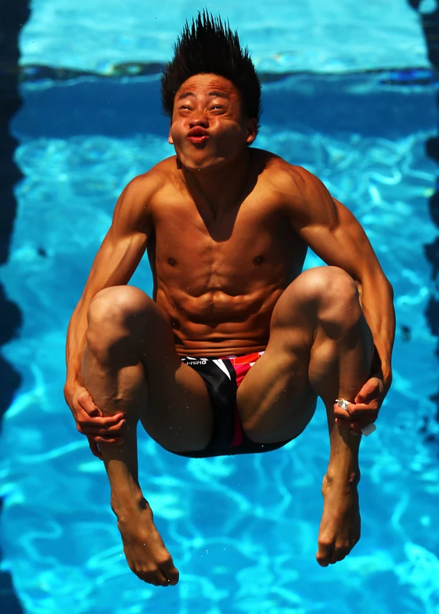 Funny Diver Face 