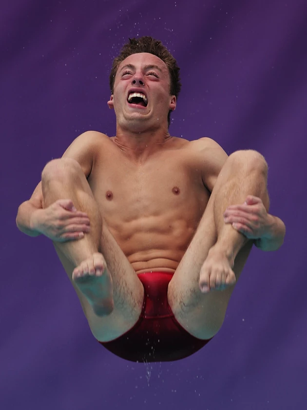 Funny Diver Face