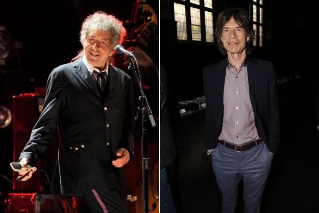 Bob Dylan Mick Jagger