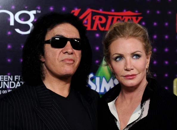 Gene Simmons and Shannon Tweed Share on facebookShare on twitter