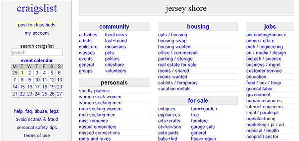 5 Bizarre Missed Connections Ads on Jersey Shore Craigslist