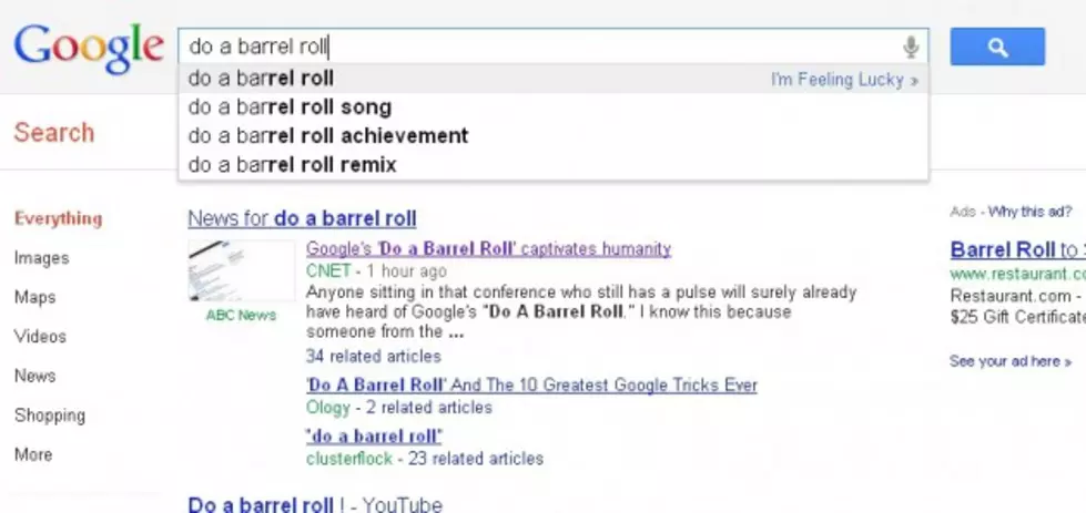 Google S Do A Barrel Roll Will Captivate You