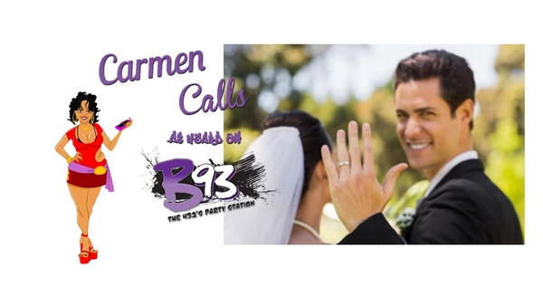 Carmen Calls and Flirts With Guy Who Is Getting Married 