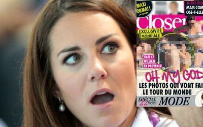  publish topless photos of the Duchess of Cambridge, Kate Middleton