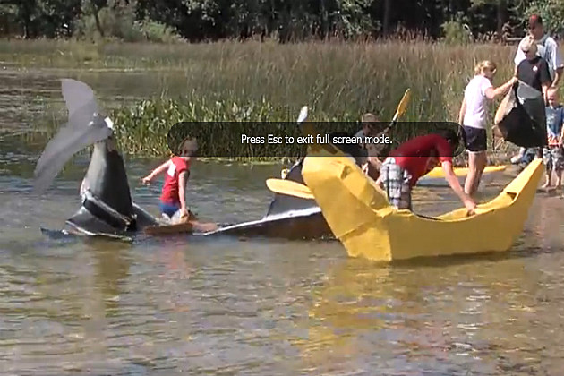 How To Build A Cardboard Boat [VIDEO]