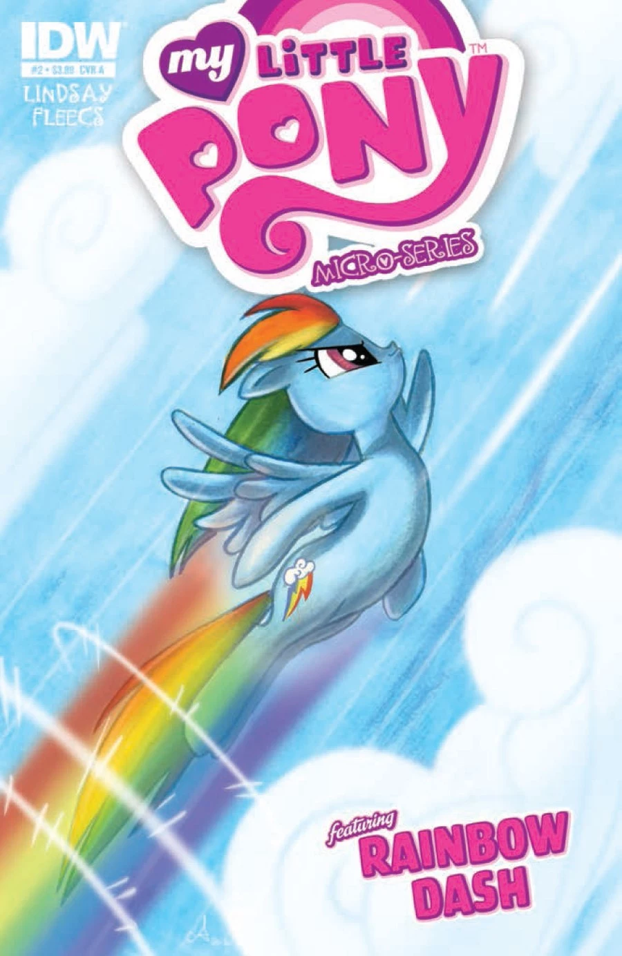 'my little pony microseries 2 rainbow dash' brings the