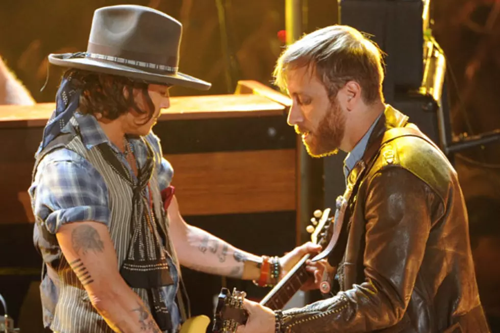 Black Keys Jam With Johnny Depp at 2012 MTV Movie Awards