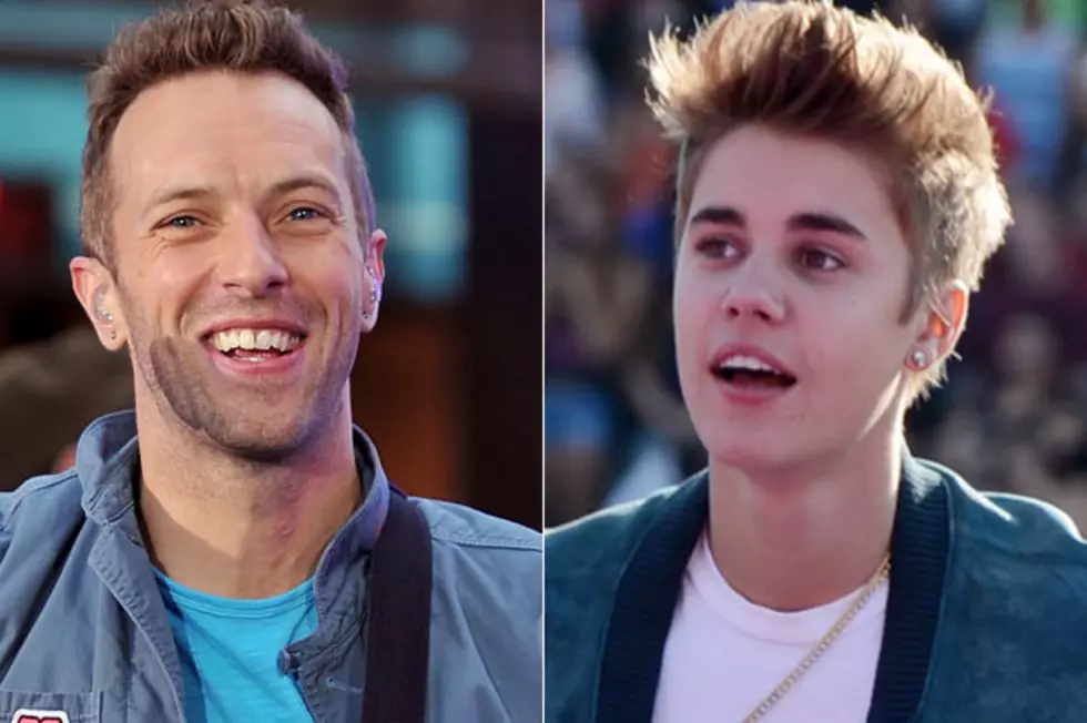Coldplay&#8217;s Chris Martin Intimidated by Justin Bieber&#8217;s Good Looks