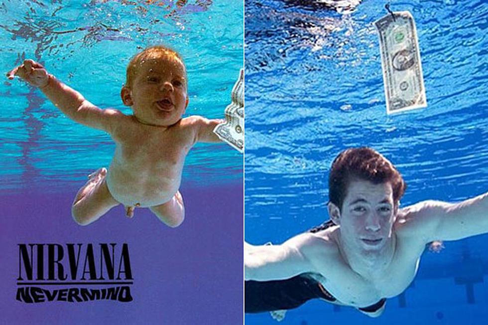 Nirvana &#8216;Nevermind&#8217; Album Cover Baby – Then and Now