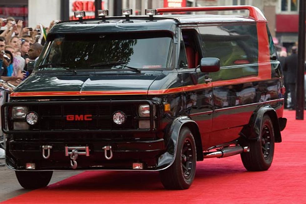Owning A-Team Replica Van Does Not Mean You Can Ram Into Cop Cars