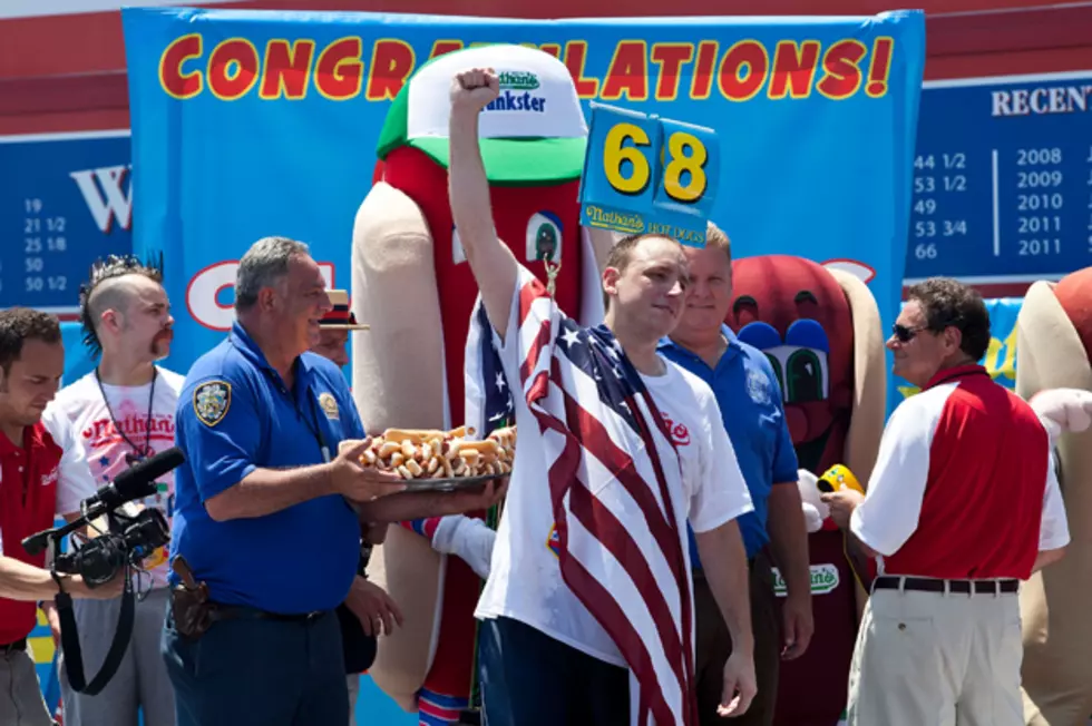 Joey Chestnut Out Eats His Competition at the Fourth of July Hot Dog Eating Contest
