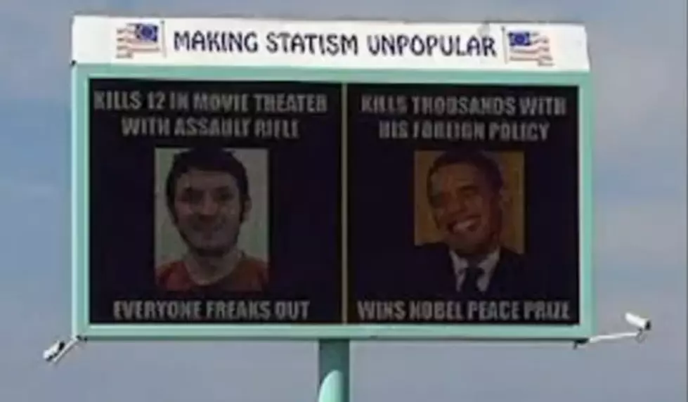 Billboard Compares Obama to Theater Shooter [POLL/VIDEO]