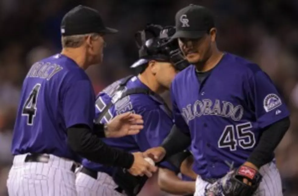 Chacin&#8217;s Rough Start Leads to Rockies 7-6 Loss to Dodgers