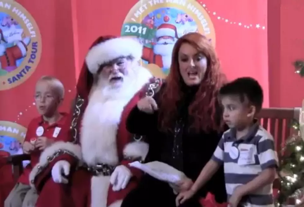 Wynonna Performs With Santa At Make A Wish Event [VIDEO]