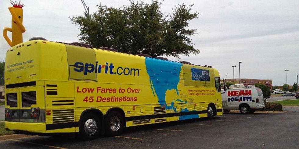Spirit Airlines Gives Away 5.5 Million Bonus Miles in Abilene