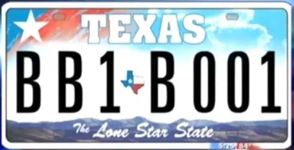 Texas Begins the Issue of New &quot;Texas Classic&quot; License Plate