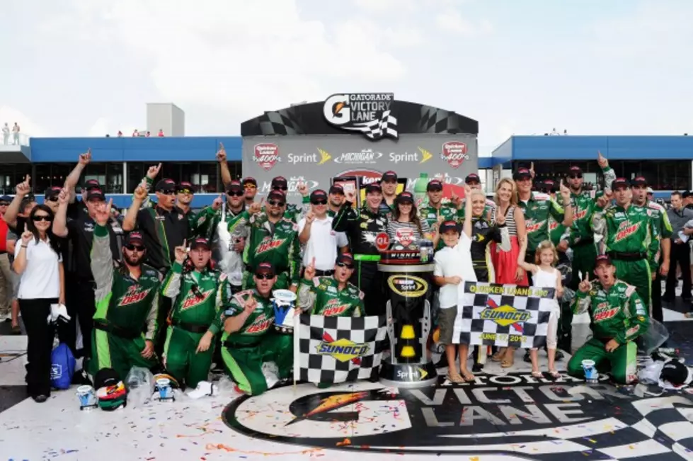 NASCAR – Dale Earnhardt Jr. Wins at Michigan [PICTURES]