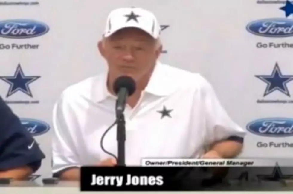 Dallas Cowboys Owner Jerry Jones Wants &#8216;Some Glory Hole&#8217; [VIDEO]