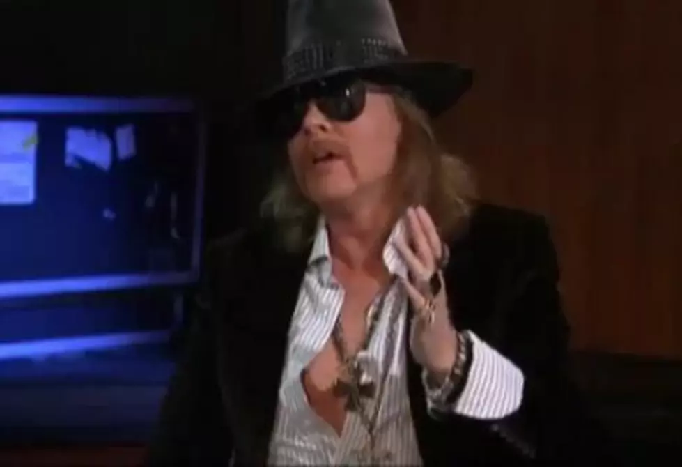 Axl Rose is Still Trying to Make Excuses Why He&#8217;s Always Late [VIDEO]