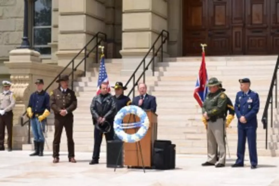 Officers participate in 1st Annual Law Enforcement Memorial