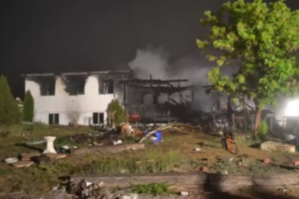 Fire Destroys Home on Vosler Road