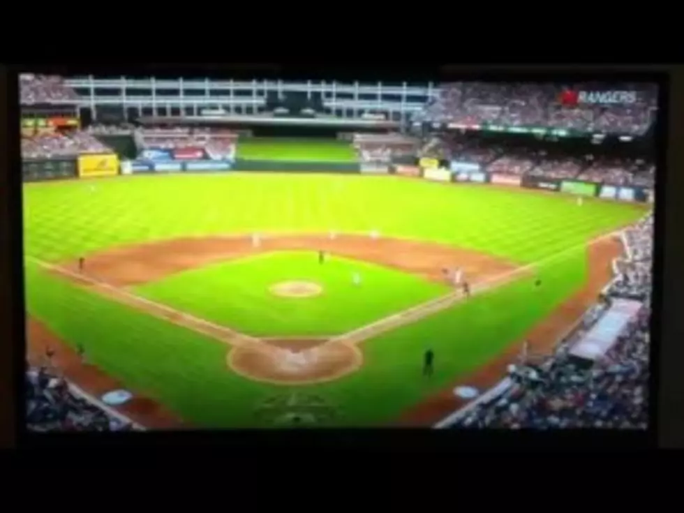 Lightning Hits Close to Home at Rangers Game