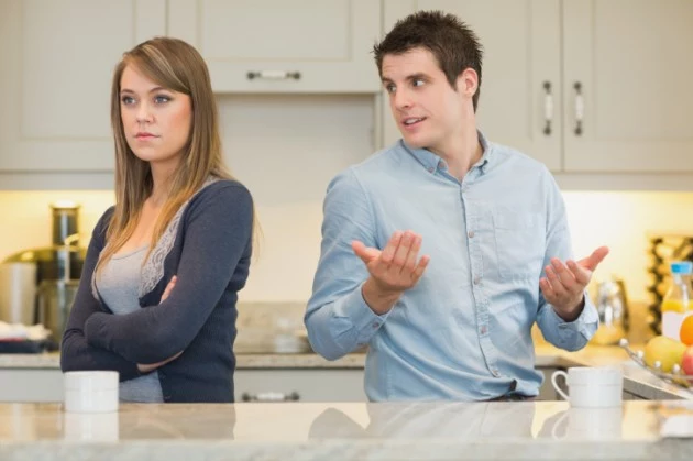 Man Trying To Explain To Angry Wife