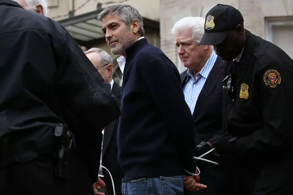 George Clooney Arrested During Protest in Washington D.C. [VIDEO]