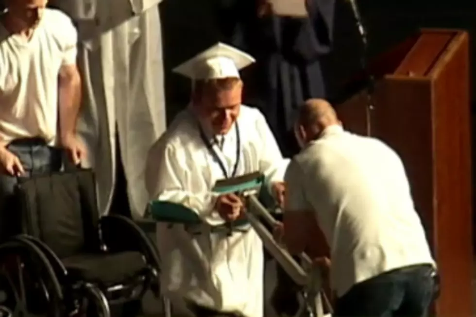 Paralyzed Teen Promises to Walk at His Graduation … and He Does [VIDEO]