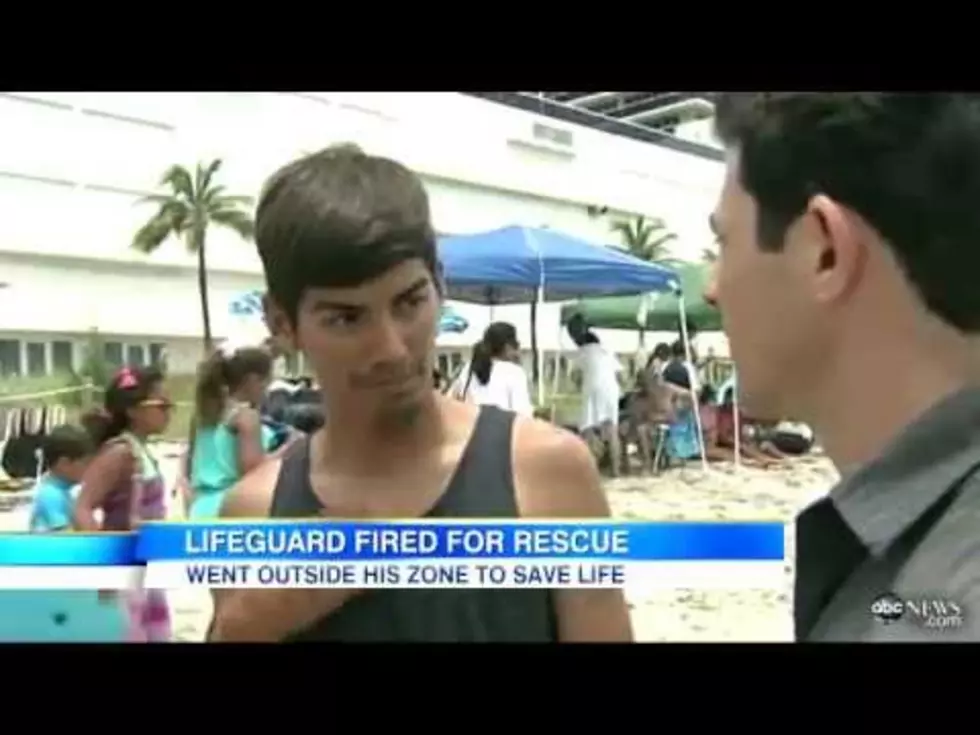 Lifeguard Gets Fired After Saving a Drowning Man, Gets Job Back But Says No Thank You  [VIDEO] [POLL]