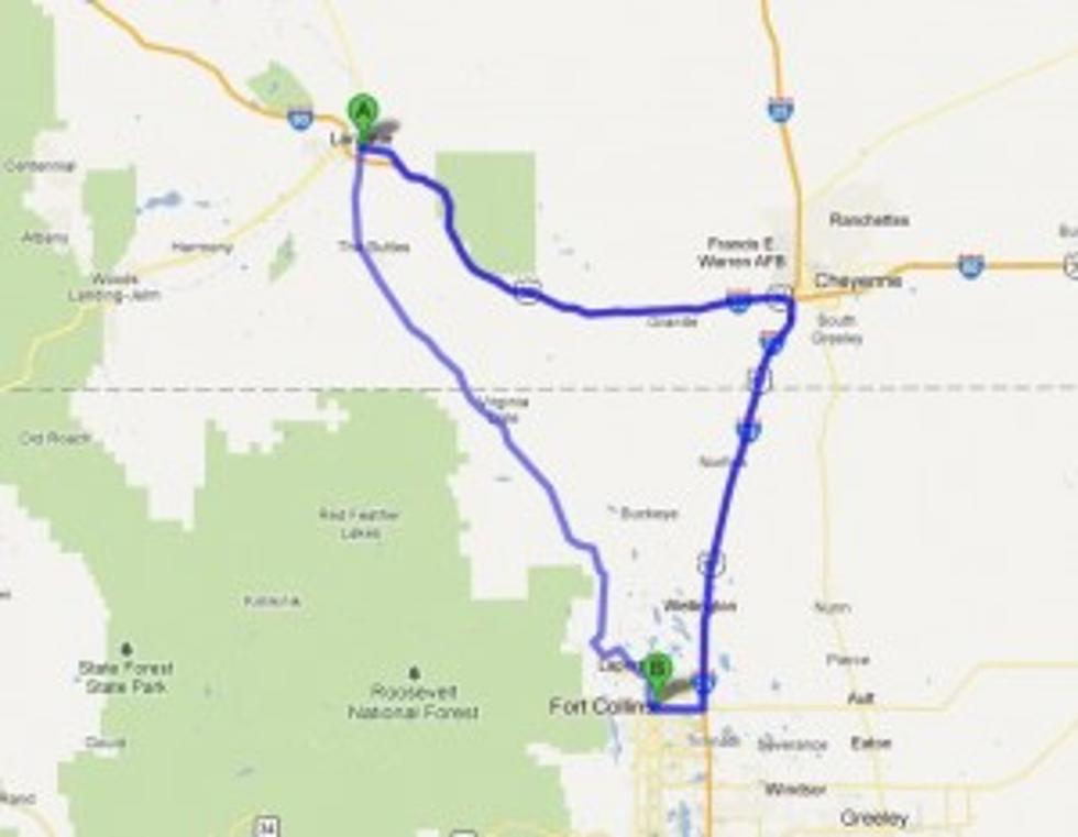 Which Route to Fort Collins? – Survey of the Day