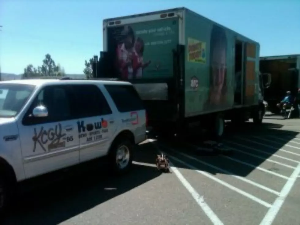 Arc Thrift Stores Holding Collection at Laramie Wal-Mart