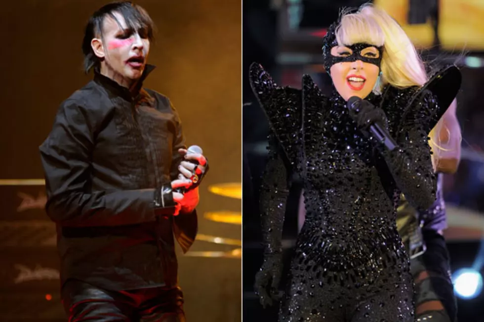 Marilyn Manson Not a Big Fan of Lady Gaga