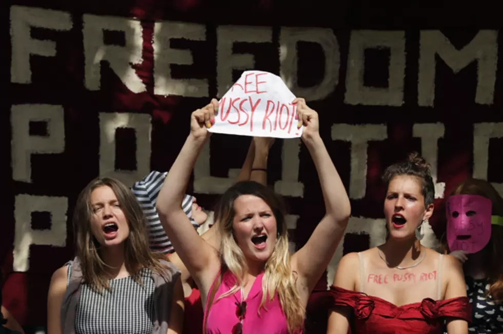 Members of Russian Punk Band Pussy Riot Receive Two-Year Prison Sentence for &#8216;Hooliganism&#8217;
