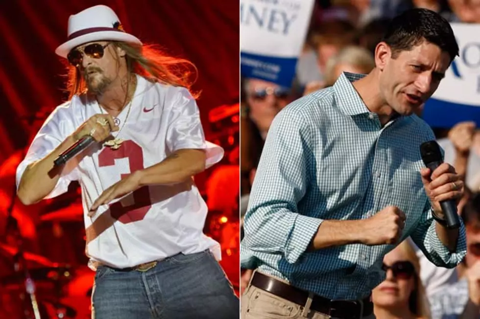Kid Rock Lends Support to Vice Presidential Candidate Paul Ryan