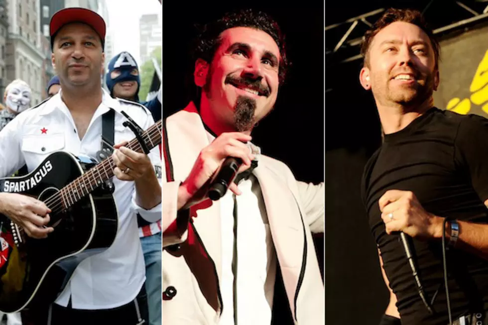 Tom Morello, Serj Tankian + Tim McIlrath Release Pro-&#8216;Occupy&#8217; Song &#8216;We Are the 99 Percent&#8217;