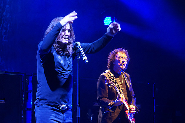 Black Sabbath Ozzy Osbourne and Tony Iommi