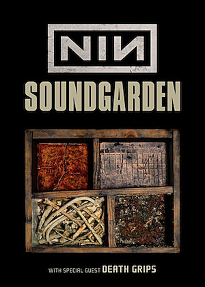 NIN Soundgarden Poster