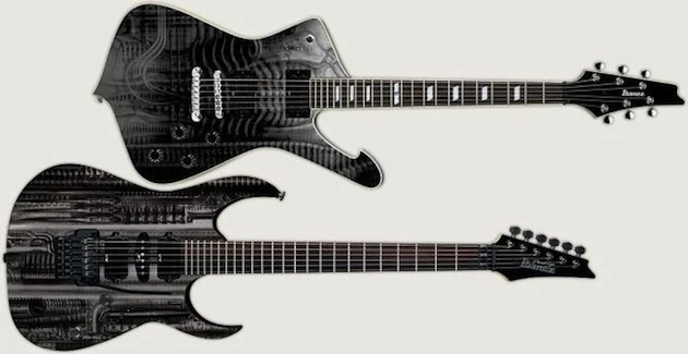 H.R. Giger Ibanez Guitars