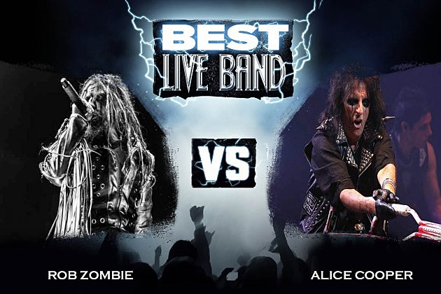Rob Zombie vs. Alice Cooper