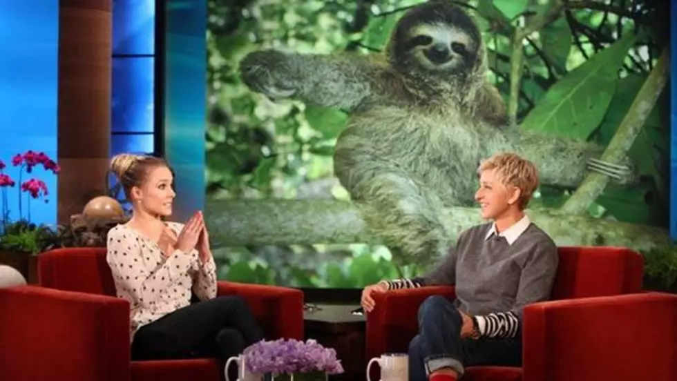 Kristen Bell&#8217;s Sloth Meltdown [VIDEO]