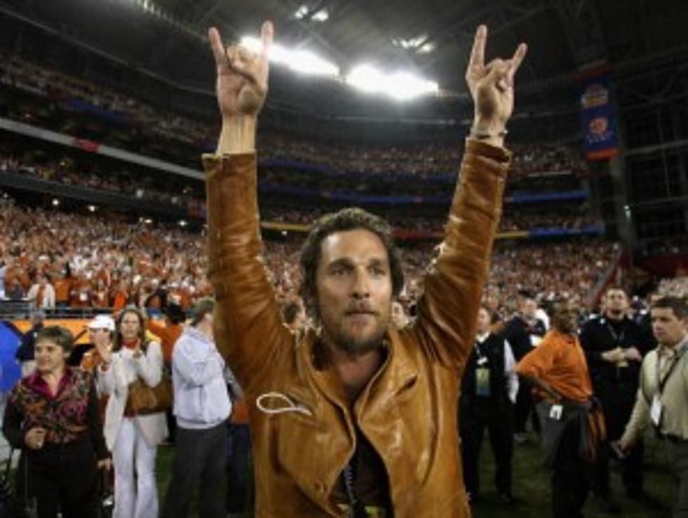 Attend a Texas Longhorns Game with Matthew McConaughey