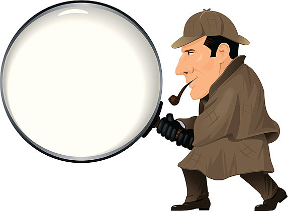 clipart spy magnifying glass - photo #47