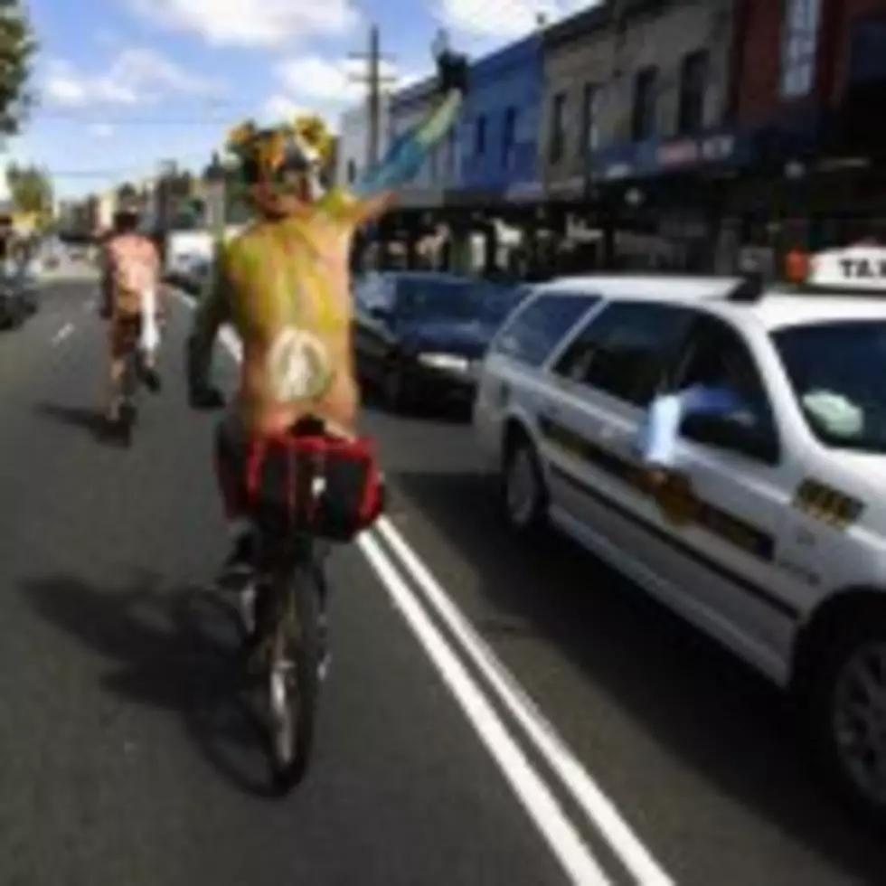 World Naked Bike Ride Hits Portland