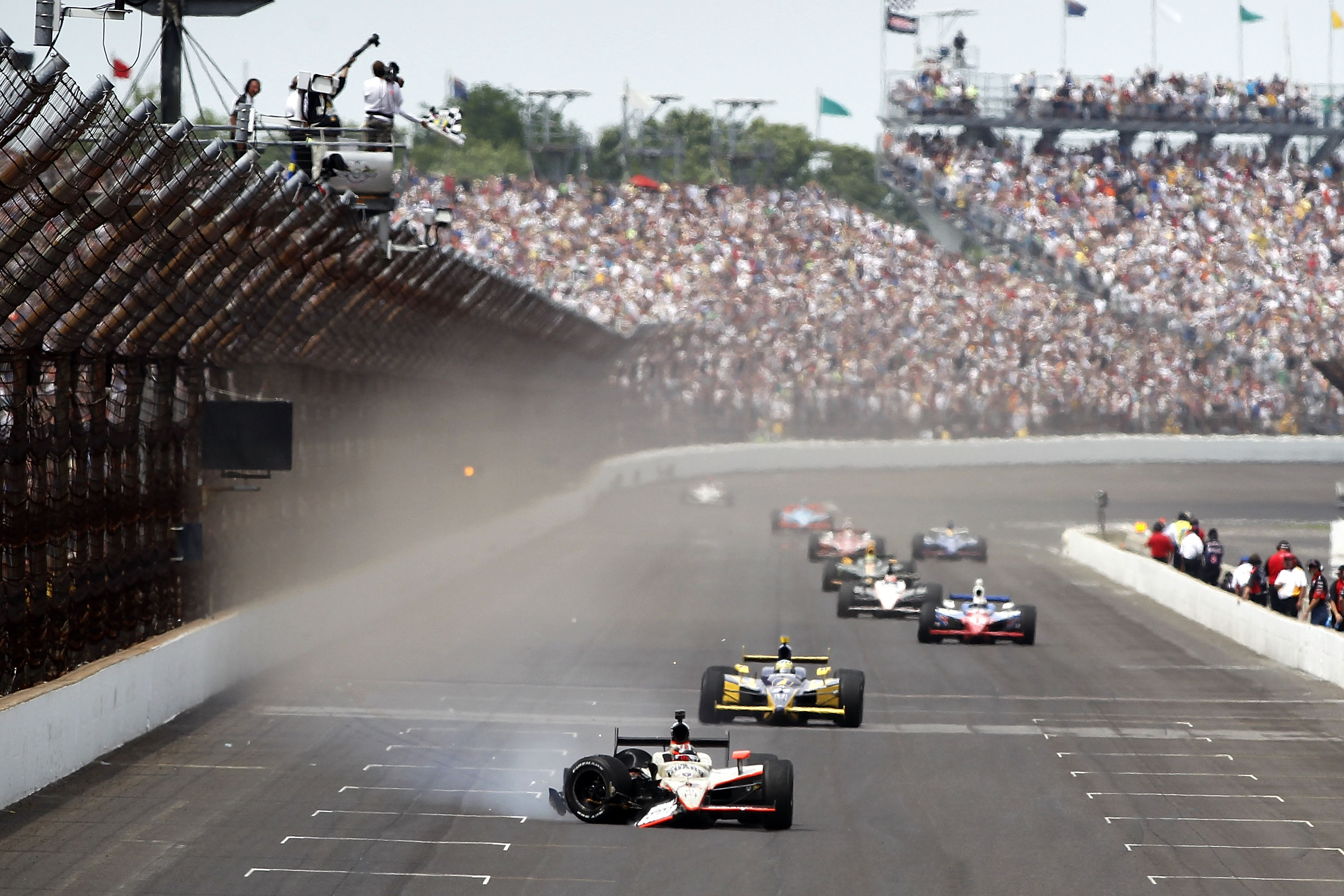 Indy 500���s Amazing Finish