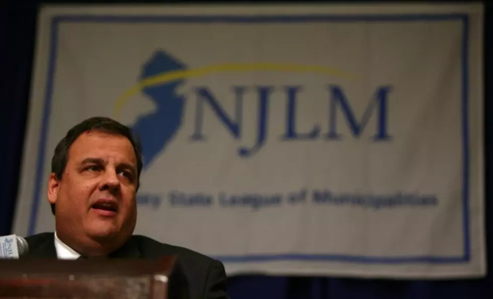 Gov. Christie Leads N.J. Pep Rally In Address To Mayors [AUDIO]