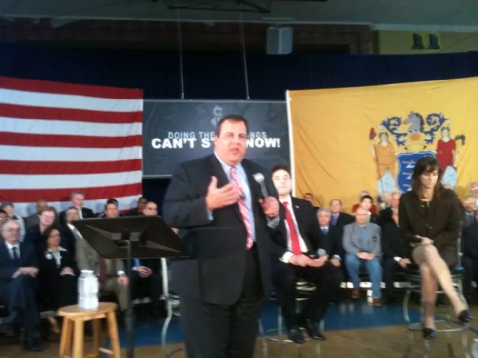 Christie And Retired Teacher Argue At Town Hall [AUDIO]